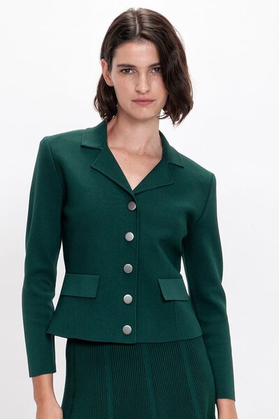 Veronika Maine Collar & Revere Milano Jacket-new-Preen