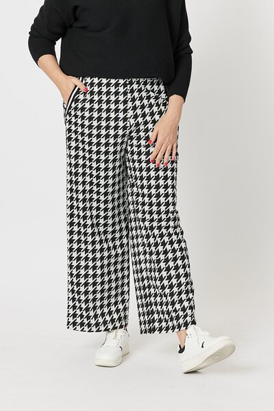 Clarity Houndstooth Pant-new-Preen