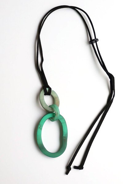 Archer House Triple Loop Resin Necklace-shop-by-label-Preen