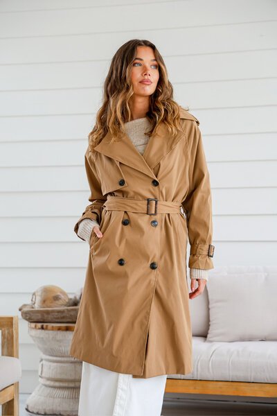 Miss Manlow Trench Coat - Pre Order-new-Preen