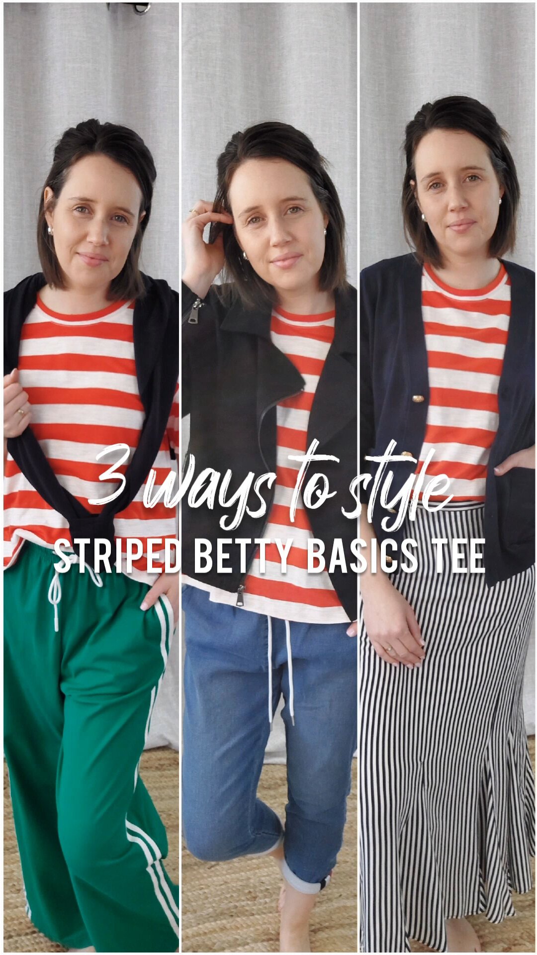 Striped Betty Basics Tee