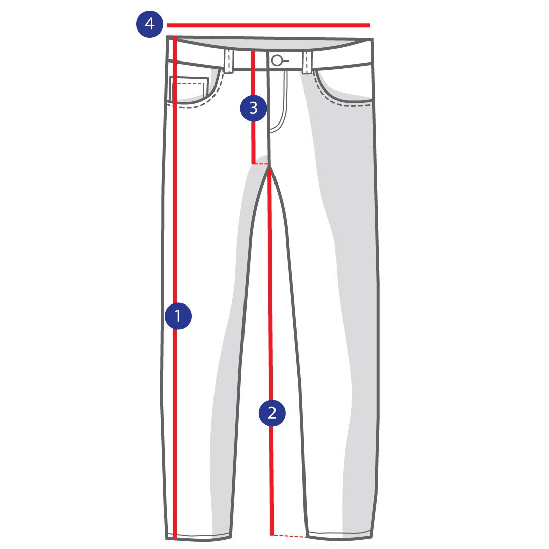 measure pants