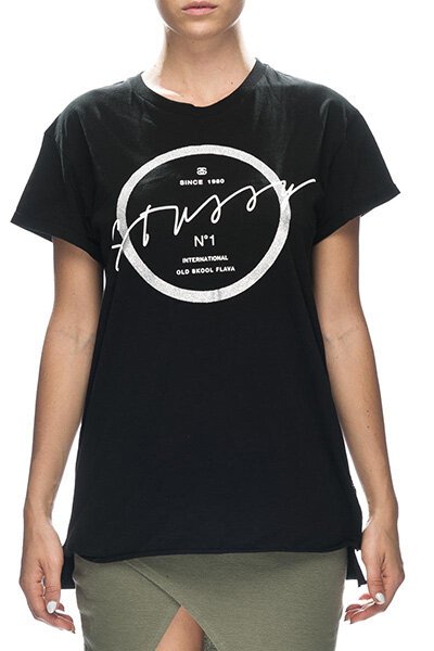 STUSSY GLITTER CIRCLE TEE