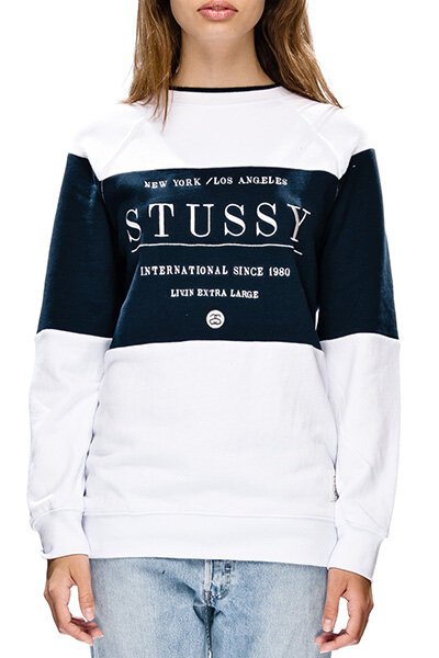 STUSSY KYOTO PANELLED SWEATER