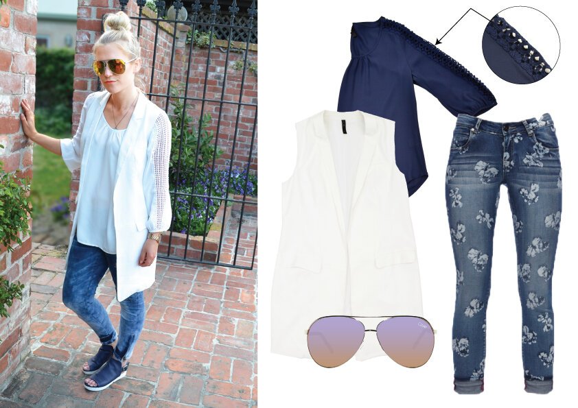 how to style a vest sophie