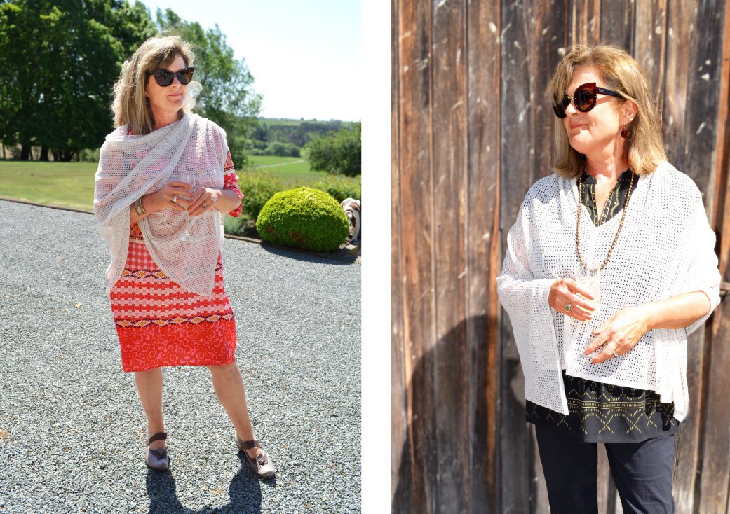 how to wear a poncho 1