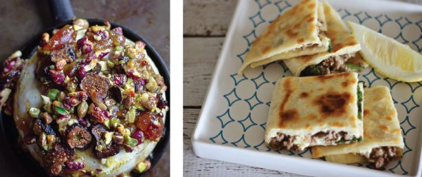 baked brie lamb gozieme baked brie lamb gozieme