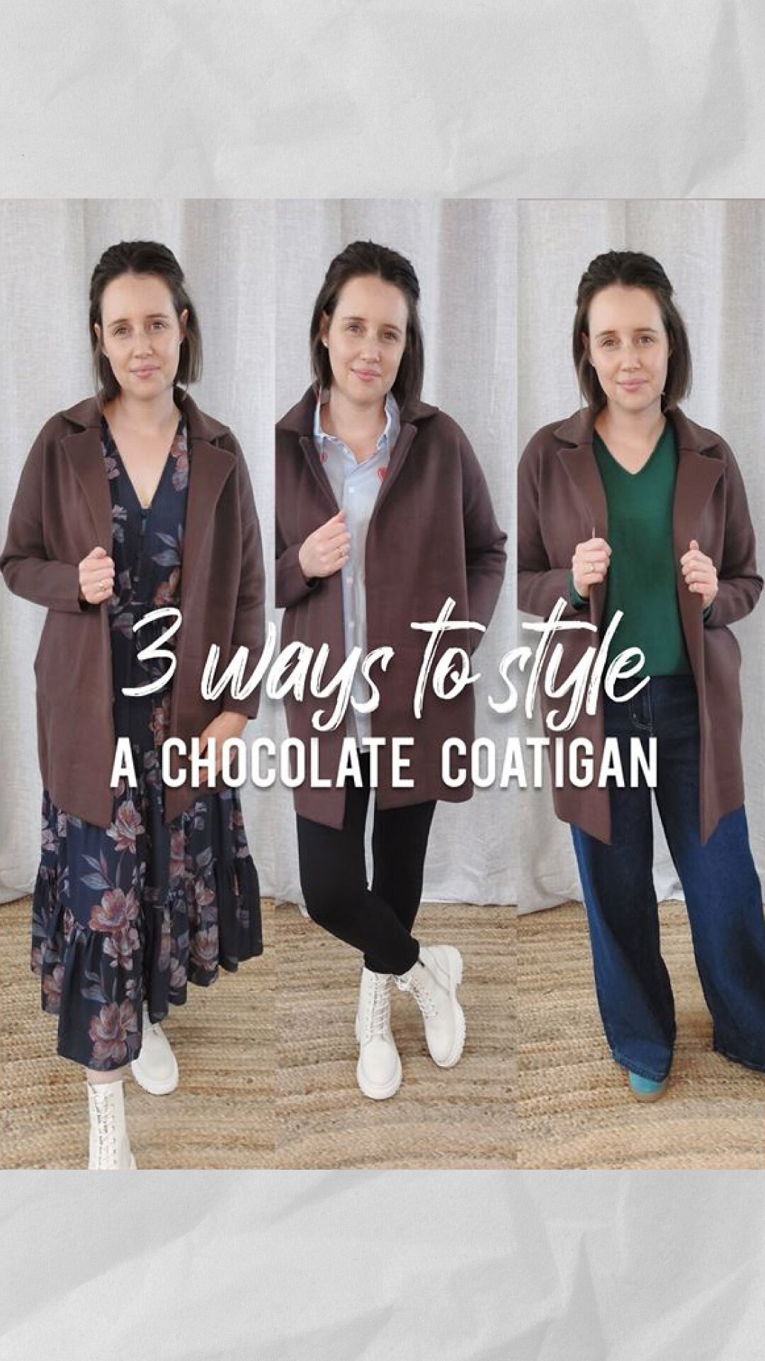 Chocolate Coatigan