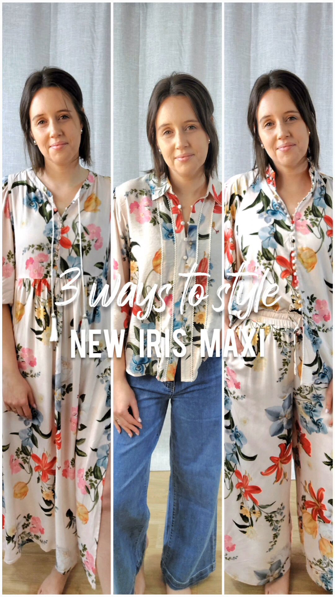 iris maxi bonnie 3 ways