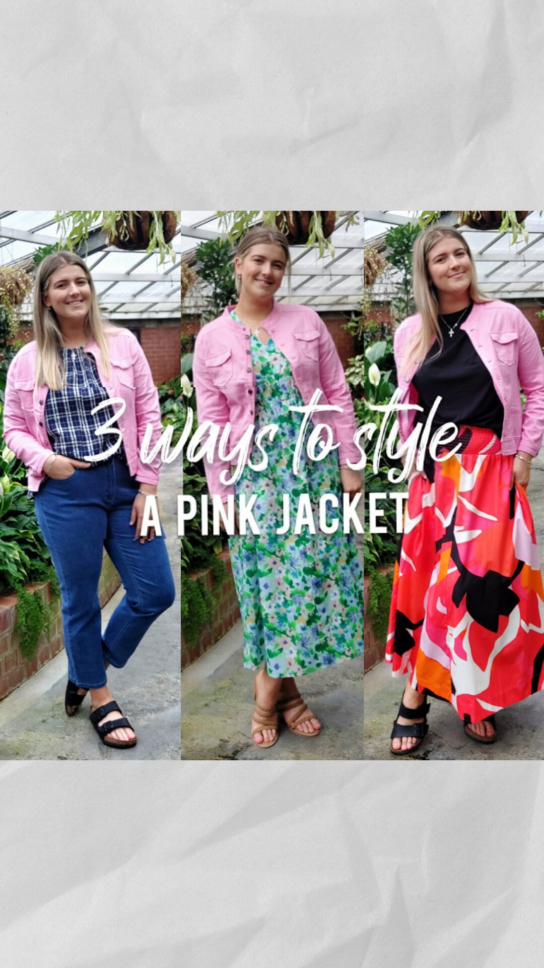 Pink Jacket with Mila