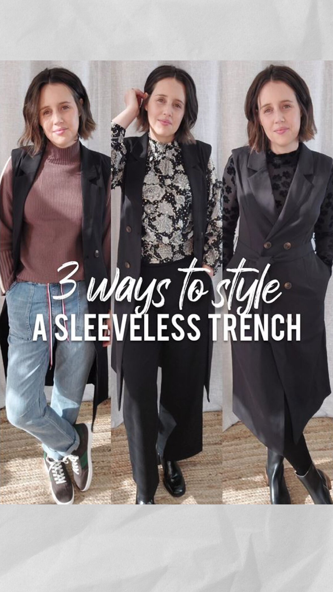 Sleeveless Trench