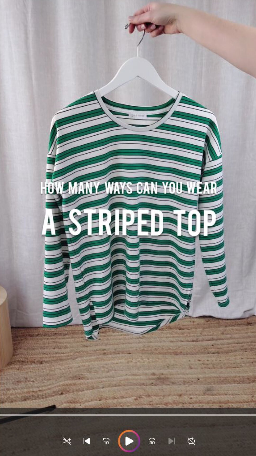 Striped Tee 12 ways