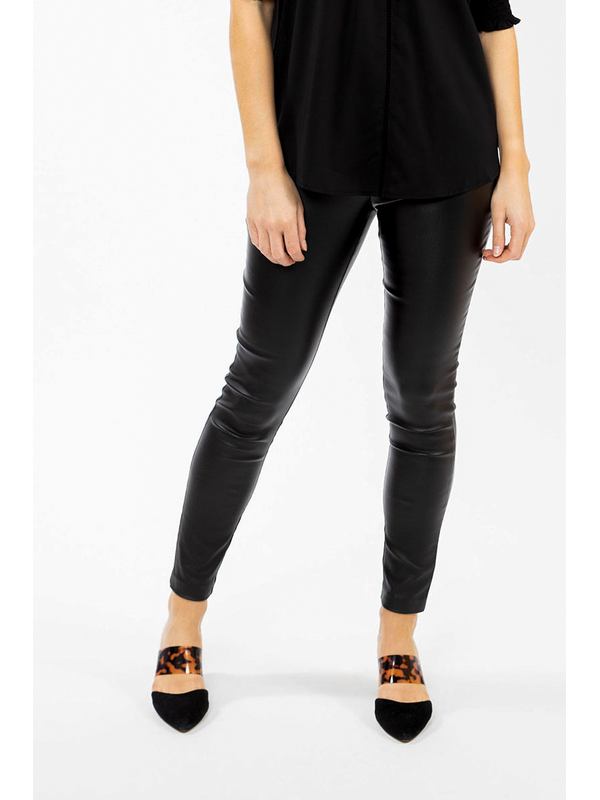 Seeking Lola Wet Look Skinny Pant 