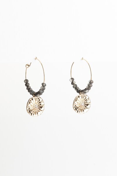 Stella + Gemma Crystal Bead Earring-accessories-Preen