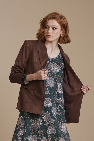 Madly Sweetly Suede With Me Jacket-sale-Preen