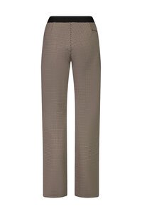 Vassalli Wide Leg Check Dress Pant - Quinn