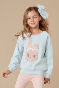 Huxbaby Fur Bunny Sweatshirt