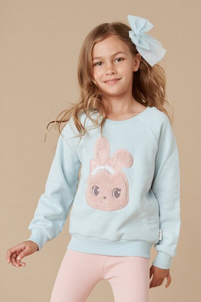 Huxbaby Fur Bunny Sweatshirt-sale-Preen