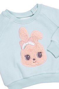 Huxbaby Fur Bunny Sweatshirt