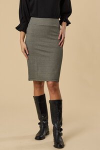 Democracy Olivia Pull On Check Skirt