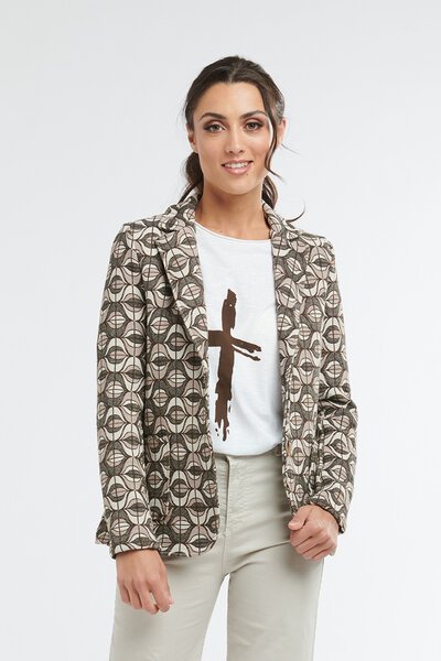 Italian Star Jacquard Lucille Jacket-sale-Preen