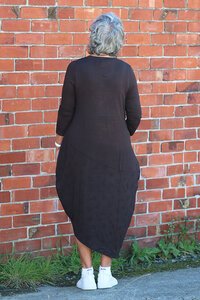 Esplanade Asymmetric Cocoon Dress