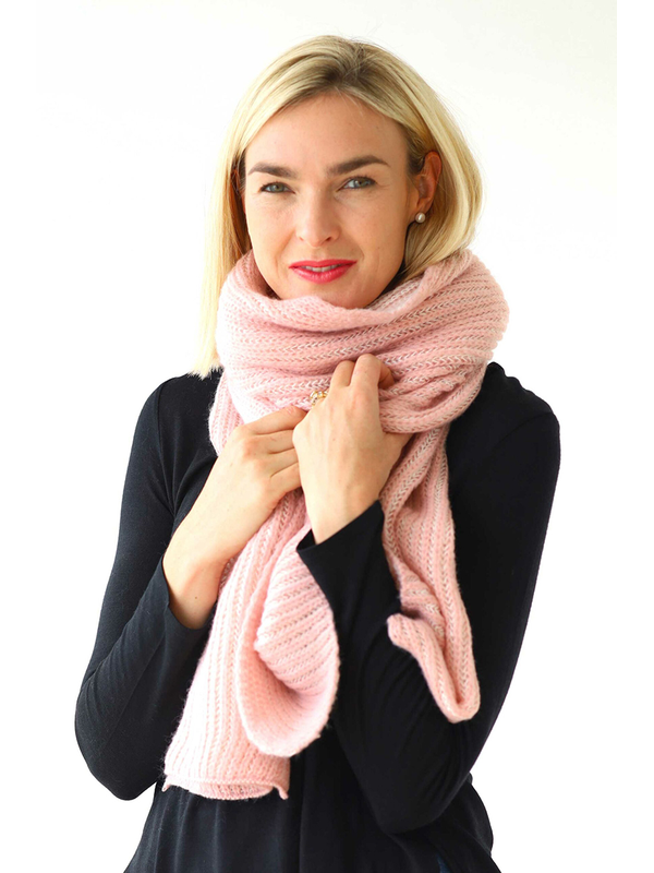 Archer House Soft Ribbed Scarf