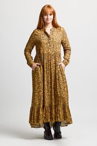 Stella + Gemma Bronze Peony Greenwich Dress