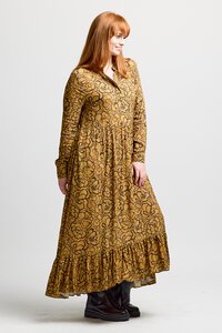 Stella + Gemma Bronze Peony Greenwich Dress