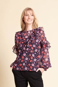 Memo Ruffles Blouse