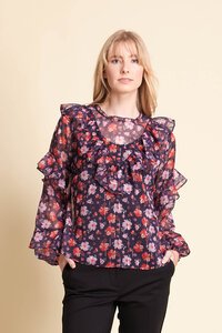 Memo Ruffles Blouse