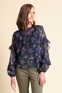 Memo Ruffles Blouse