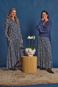 Stella + Gemma Spiral Floral Chelsea Dress