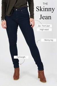 Vassalli Skinny Basket Weave Pocket Jean