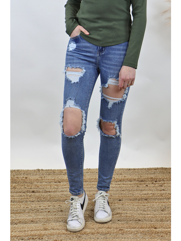 Wakee Bylily Ripped Jean