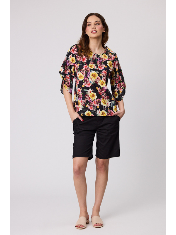 Classified Venice Print Top