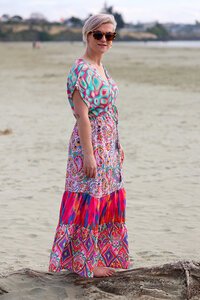 Italian Star Patchwork Mila Dress