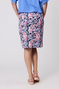 Democracy Lulu Print Drill Skirt