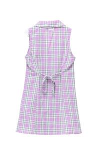 Stussy Check Tie Back Dress