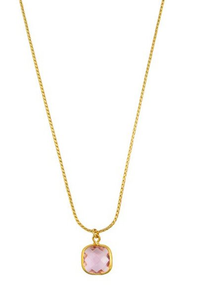 Tiger Tree Square Crystal Necklace-shop-by-label-Preen