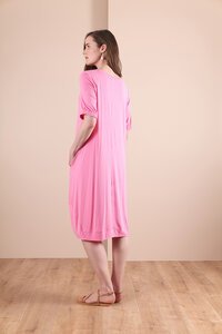 Esplanade Cocoon Gather Cuff Dress