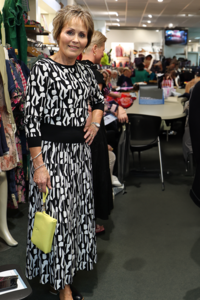 Veronika Maine Cicero Jacquard Pleated Knit Skirt