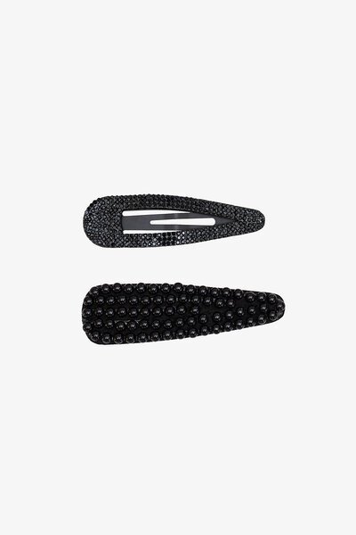 Antler Black Clip Set of 2-shop-by-label-Preen