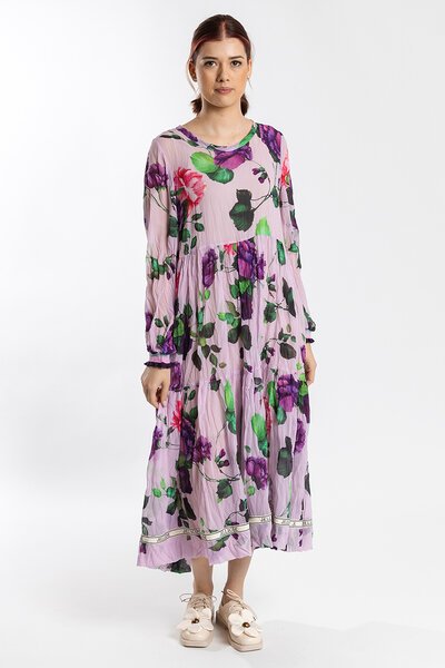 Jellicoe Tiered Dress Purple Passion-new-Preen
