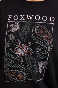 Foxwood Paisley Print Crew