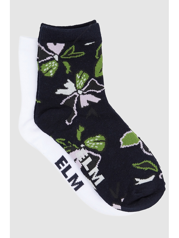 Elm Idyll Ankle Socks - 2 Pack
