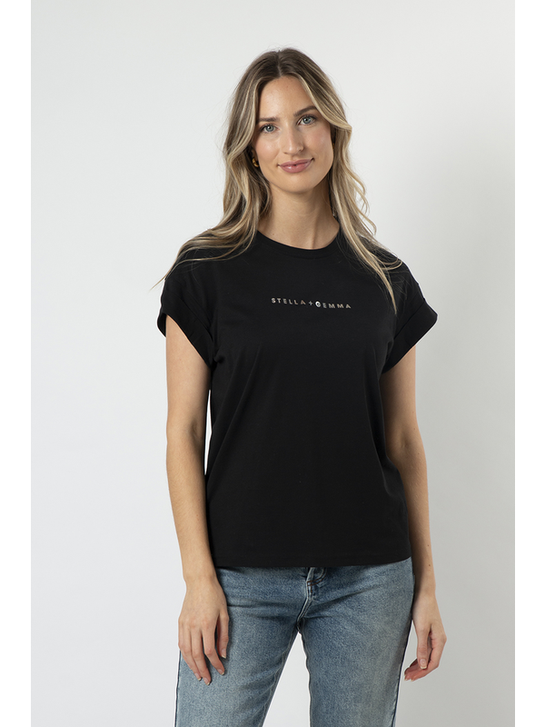 Stella + Gemma Cuff Sleeve T-Shirt