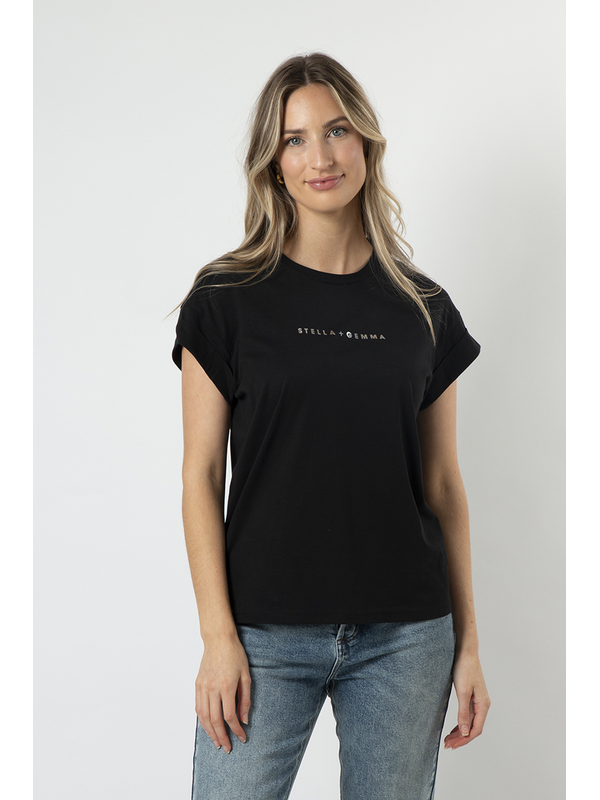 Stella + Gemma Cuff Sleeve T-Shirt