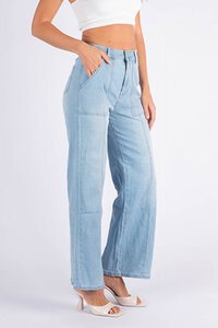 Wakee Stretch Wide Leg Jeans