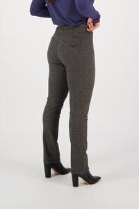 Vassalli Slim Fulll Length Wool Pull On Pant- Attic